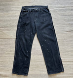 Dickies Black Jeans Loose Fit - W34