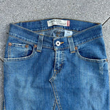Levis Denim Skirt Reworked - Small