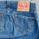 Levis Denim Skirt Reworked - Small